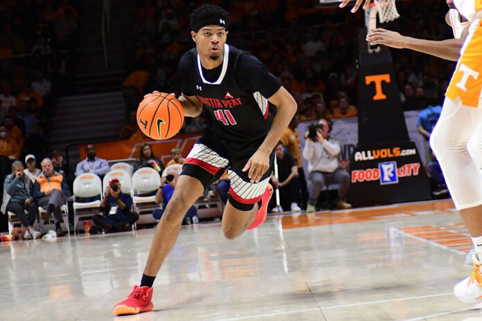 Austin Peay State University Men's Basketball travels to Queens in ASUN debut. (James Boofer)
