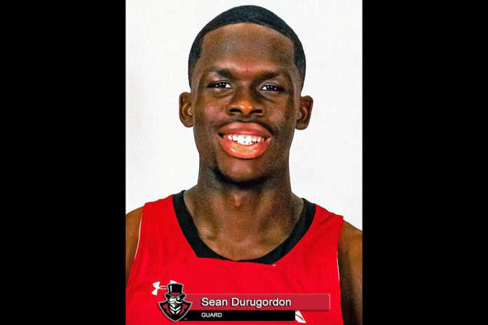 2022-23 APSU Men's Basketball - Sean Durugordon. (APSU Sports Information)