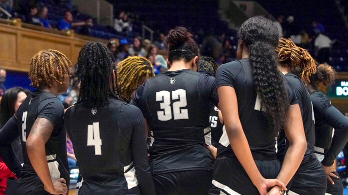 Austin Peay State University Women's Basketball unable to overcome slow start, fall at Duke. (APSU Sports Information)
