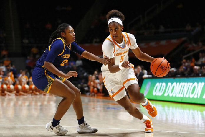 Tennessee Lady Vols Basketball Dominates Chattanooga Mocs, 69-39. (UT Athletics)
