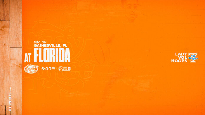 Tennessee Lady Vols Basketball travel to Florida, Thursday. (UT Athletics)