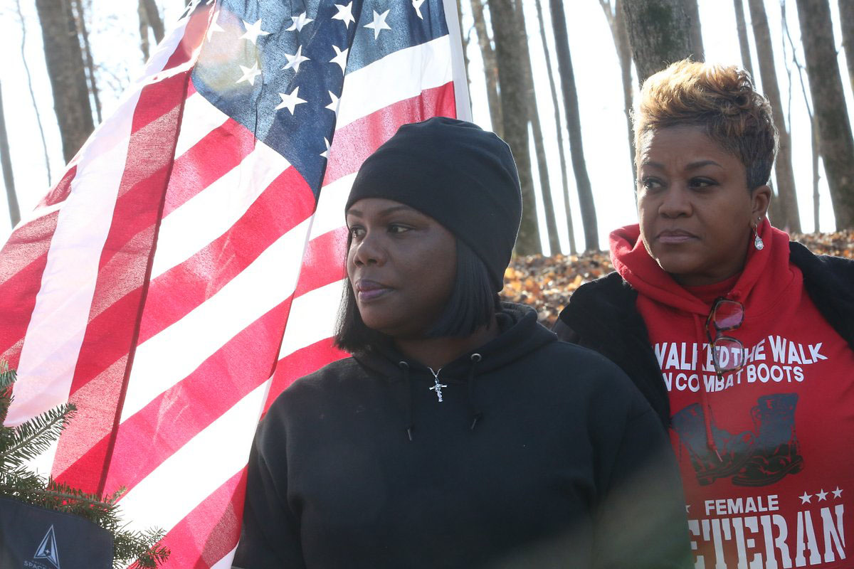 Mt. Olive Cemetery Wreath Laying Ceremony. (Clarksville Online) Mt. Olive Cemetery Wreath Laying Ceremony. (Clarksville Online)
