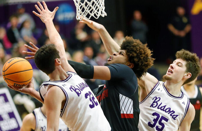 Austin Peay State University Men's Basketball second-half comeback falls short at Lipscomb. (Robert Smith, APSU Sports Information)