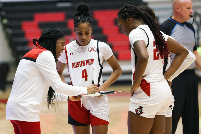 League-Leading Austin Peay State University Women's Basketball Hosts Liberty Flames, Thursday. (Maddie Rose, APSU Sports Information)