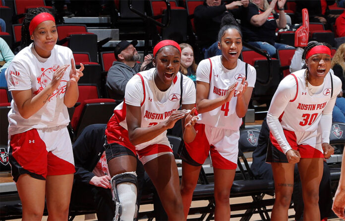 Austin Peay State University Women's Basketball eye season sweep of Queens, Saturday. (APSU Sports Information)