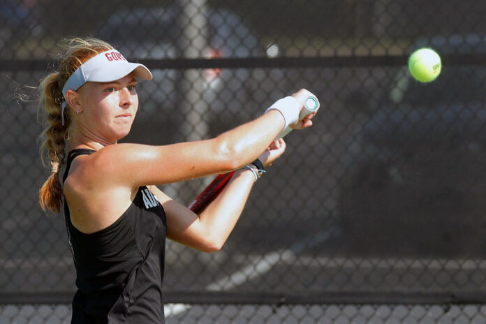 Austin Peay State University Women's Tennis team Late comeback falls short against Middle Tennessee. (APSU Sports Information)