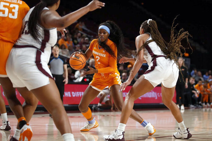 Tennessee Lady Vols Basketball Stays Perfect In SEC Play With 62-50 Win At Texas A&M. (UT Athletics)
