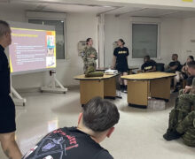 Blanchfield Army Community Hospital Physical Therapist Capt. Jennah Janney graduated top of her class Dec. 13 at the Sabalauski Air Assault School, Fort Campbell, Kentucky. (U.S. Army)