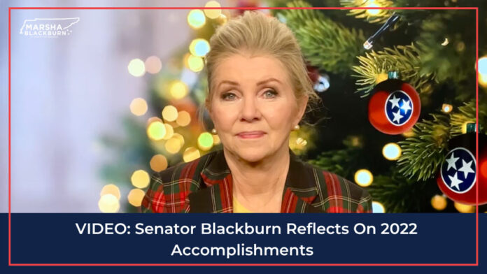 Happy New Year from Senator Marsha Blackburn