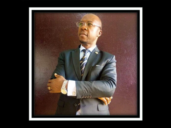 His Majesty Gerard-Marie Messina, King of the MBOG-Para community of the EKANG-Beti People of the Center Region in Cameroon, Central Africa