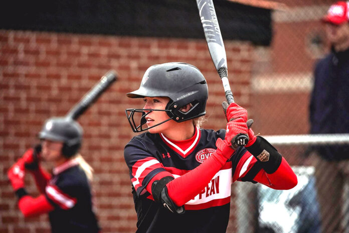 Megan Hodum’s big day not enough as the Austin Peay State University Softball team falls to Ohio. (Robert Smith, APSU Sports Information)