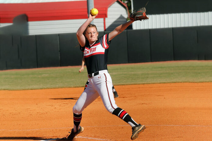 Austin Peay State University Softball shutsout Dayton to open Tiger Invitational. (Robert Smith, APSU Sports Information)