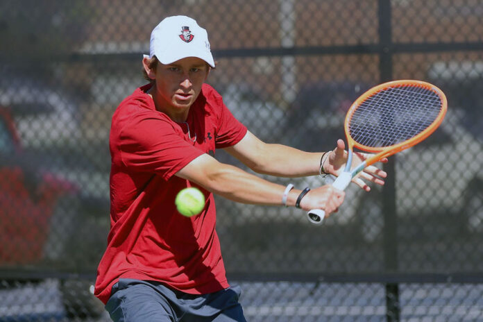 Austin Peay State University Men's Tennis falls late to Saint Louis. (APSU Sports Information)