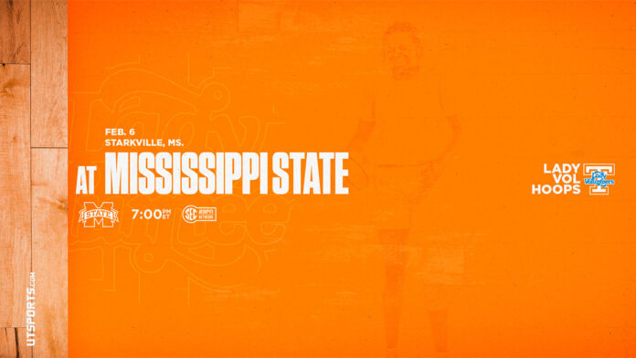 Tennessee Women's Basketball is at Mississippi State Monday night. (UT Athletics)