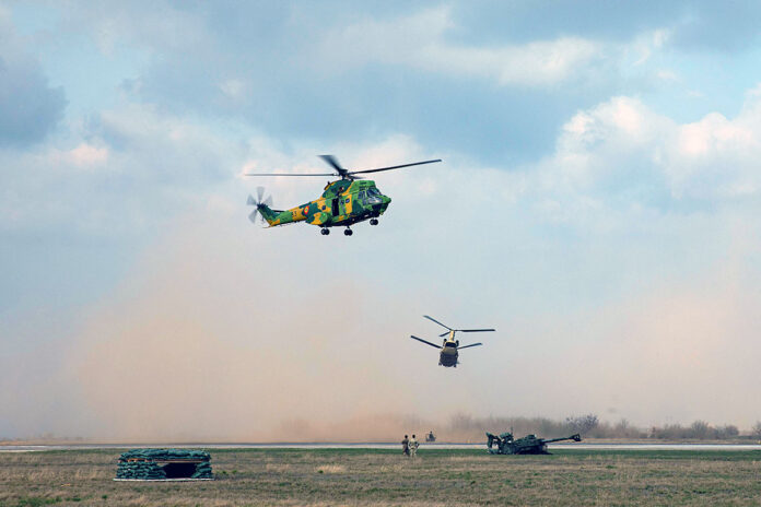 Combined capabilities demonstration rehearsal. (U.S. Army photo by Malcolm Cohens-Ashley, 2nd Brigade Combat Team)