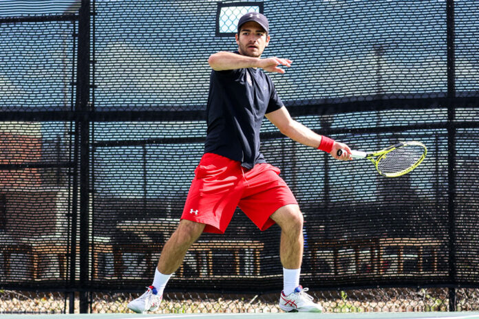 Austin Peay State University Men's Tennis' late comeback falls short against Northern Kentucky. (Eric Elliot, APSU Sports Information)