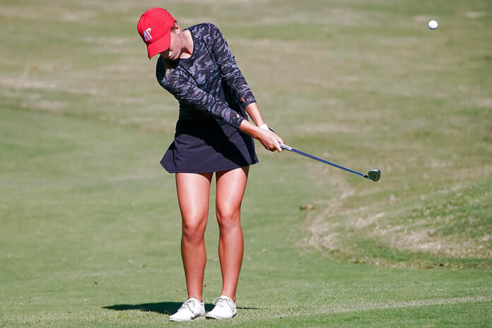 Austin Peay State University Women's Golf tees off spring campaign at Hampton Cove, Monday. (Casey Crigger, ASPU Sports Information)