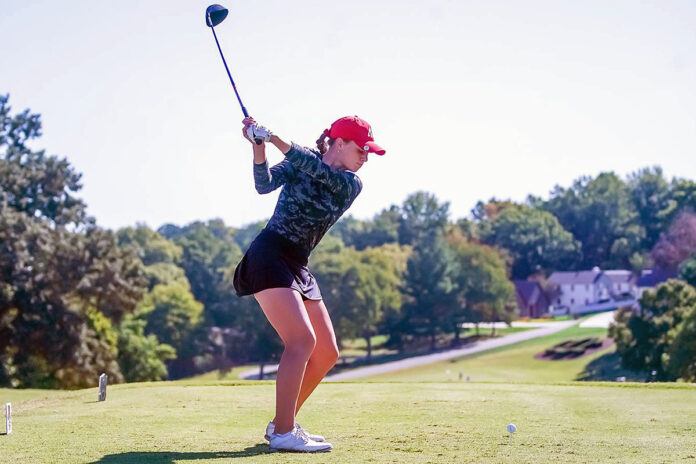 Austin Peay State University Women's Golf sits in fourth place after 36 holes at Babs Steffens Invitational. (Casey Crigger, APSU Sports Information)