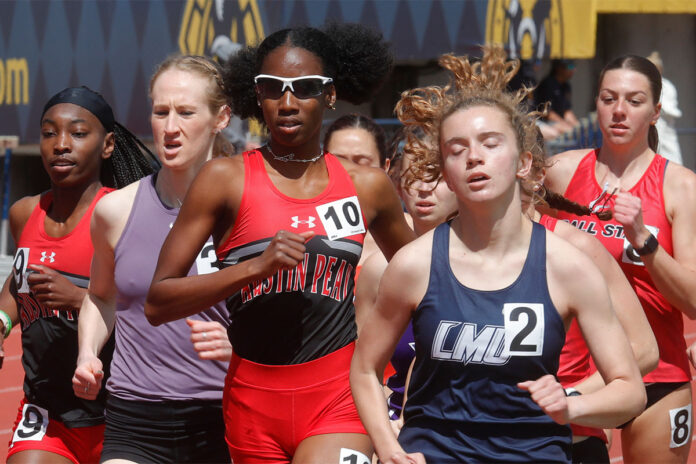 Austin Peay State University Track and Field begins second half of outdoor campaign at Indiana Invitational. (Robert Smith, APSU Sports Information)