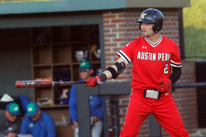 Austin Peay State University Baseball falls to league-leader Florida Gulf Coast in Friday's series opener. (APSU Sports Information)