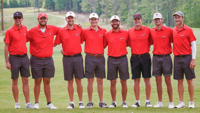 Austin Peay State University Men's Golf closes first ASUN Golf Championship with 11th-place finish. (Casey Crigger, APSU Sports Information)