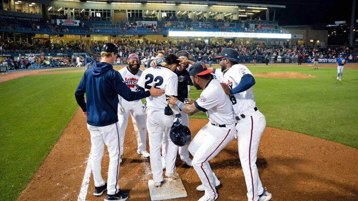 Keston Hiura's Single Gives Nashville Sounds Another Walk Off Win Over Omaha Storm Chasers. (Nashville Sounds)