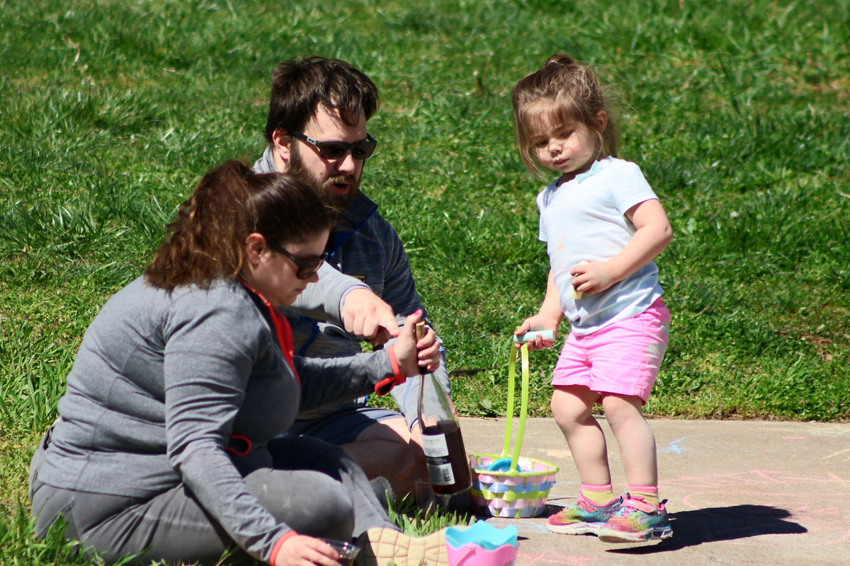 Beachaven Vineyards & Winery hosts Easter Egg Hunt for Kids 10 and under and adults 21 and over. (Clarksville Online) Beachaven Vineyards & Winery hosts Easter Egg Hunt for Kids 10 and under and adults 21 and over. (Clarksville Online)