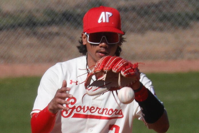 Matt Aribal homers twice, powering Austin Peay State University Baseball to Sunday win at Central Arkansas. (Robert Smith, APSU Sports Information)