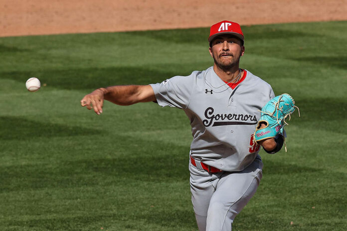 Paul Rector's career night unable to power Austin Peay State University Baseball past North Alabama. (Gary Breedlove)