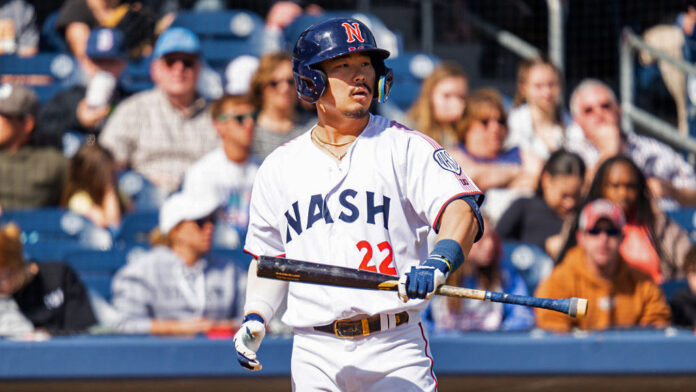 Nashville Sounds' Keston Hiura and Cam Devanney go yard, Caleb Boushley adds win over St. Paul. (Nashville Sounds)