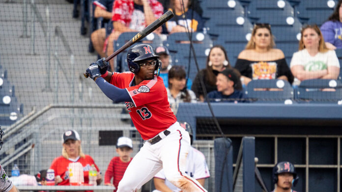 Gwinnett Stripers Sneak Past Nashville Sounds to Even Series. (Nashville Sounds)