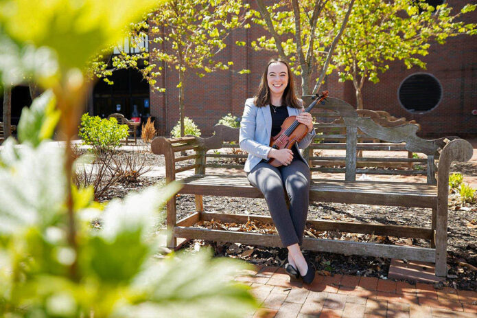 Austin Peay State University student Bernadette John's goal is to "Create a space for the two genres to interact." (APSU)