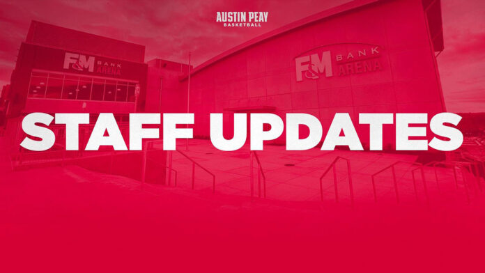 Austin Peay State University Basketball Staff Update. (APSU Sports Information)