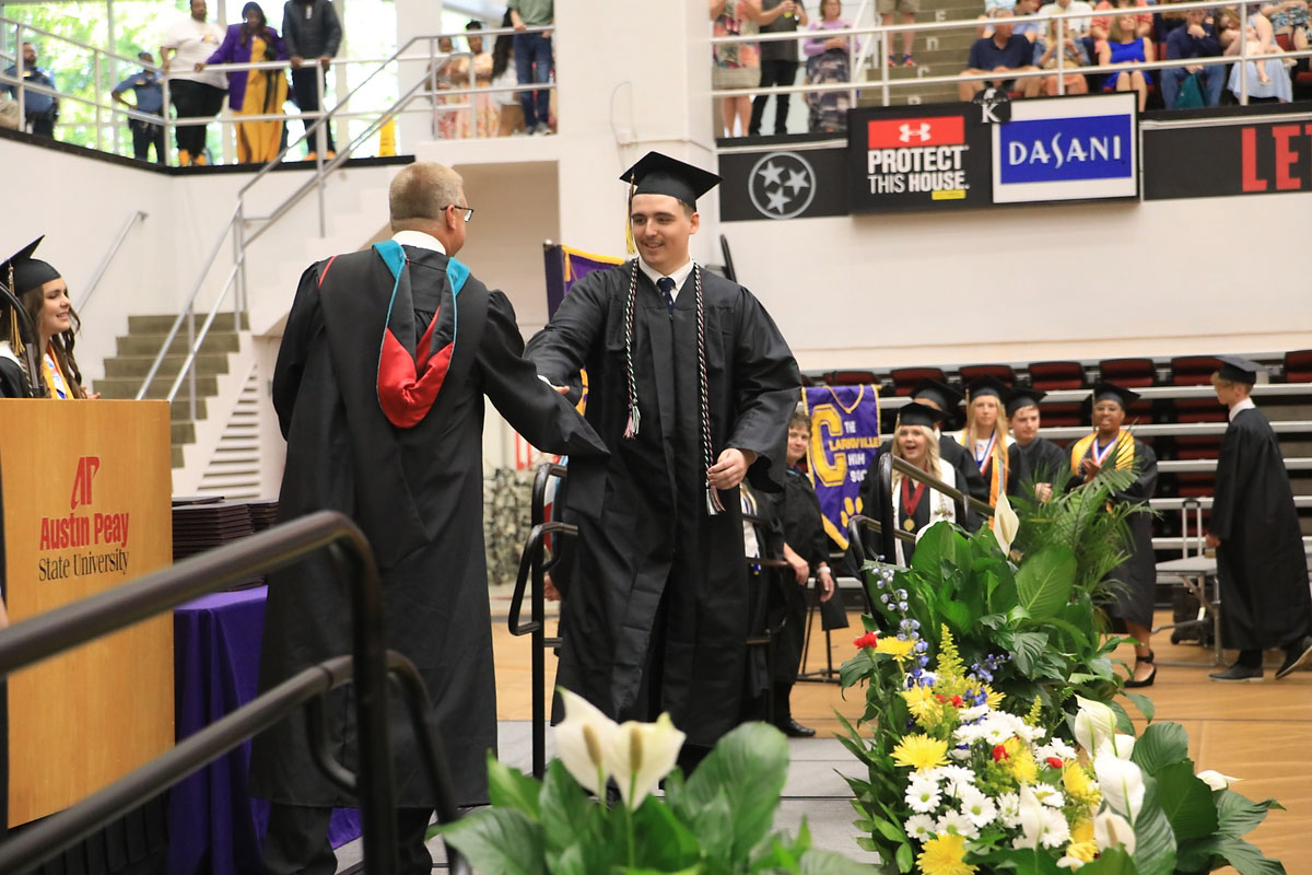 Clarksville High School 2023 Commencement Ceremony. (Clarksville Online) Clarksville High School 2023 Commencement Ceremony. (Clarksville Online)