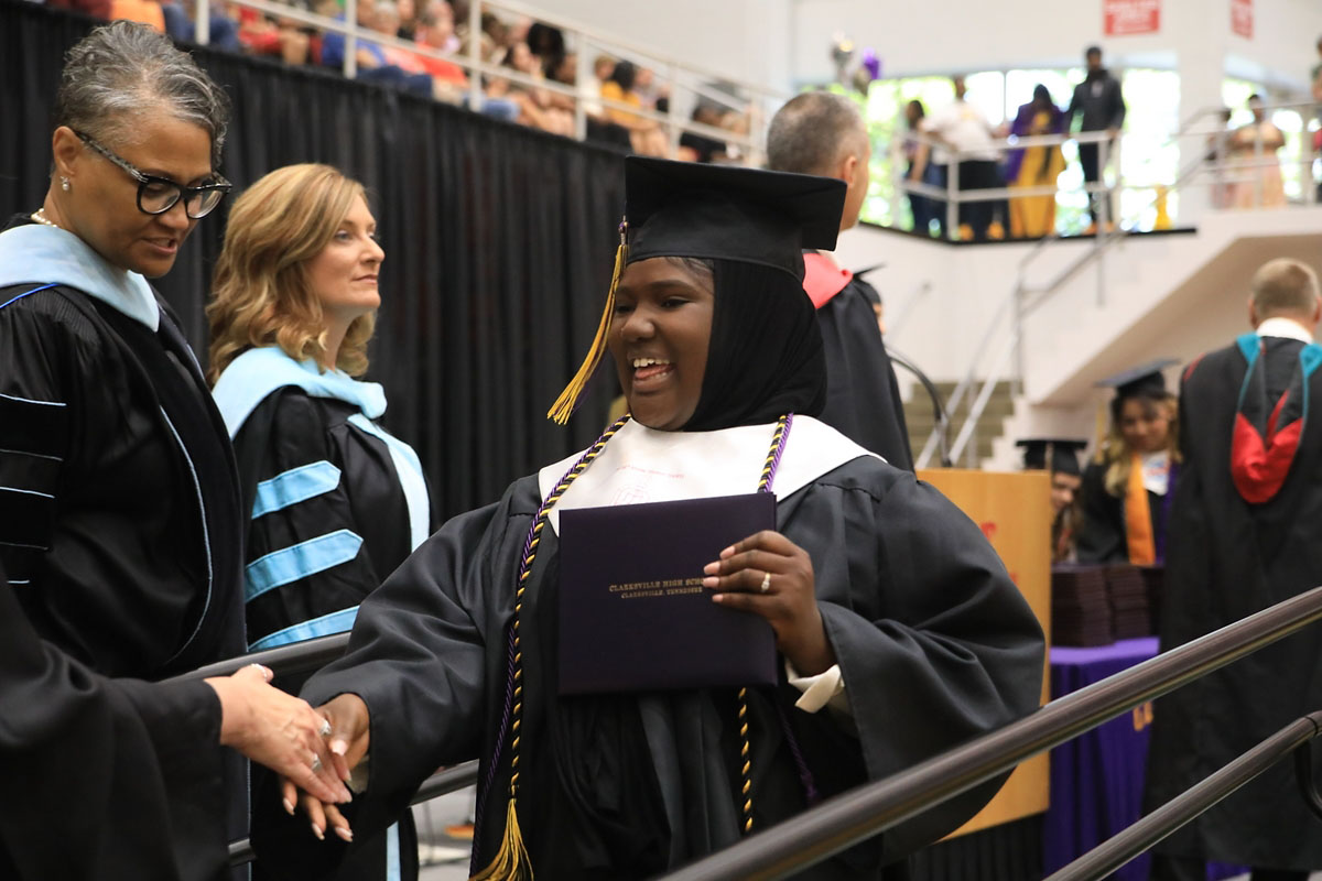 Clarksville High School 2023 Commencement Ceremony. (Clarksville Online) Clarksville High School 2023 Commencement Ceremony. (Clarksville Online)