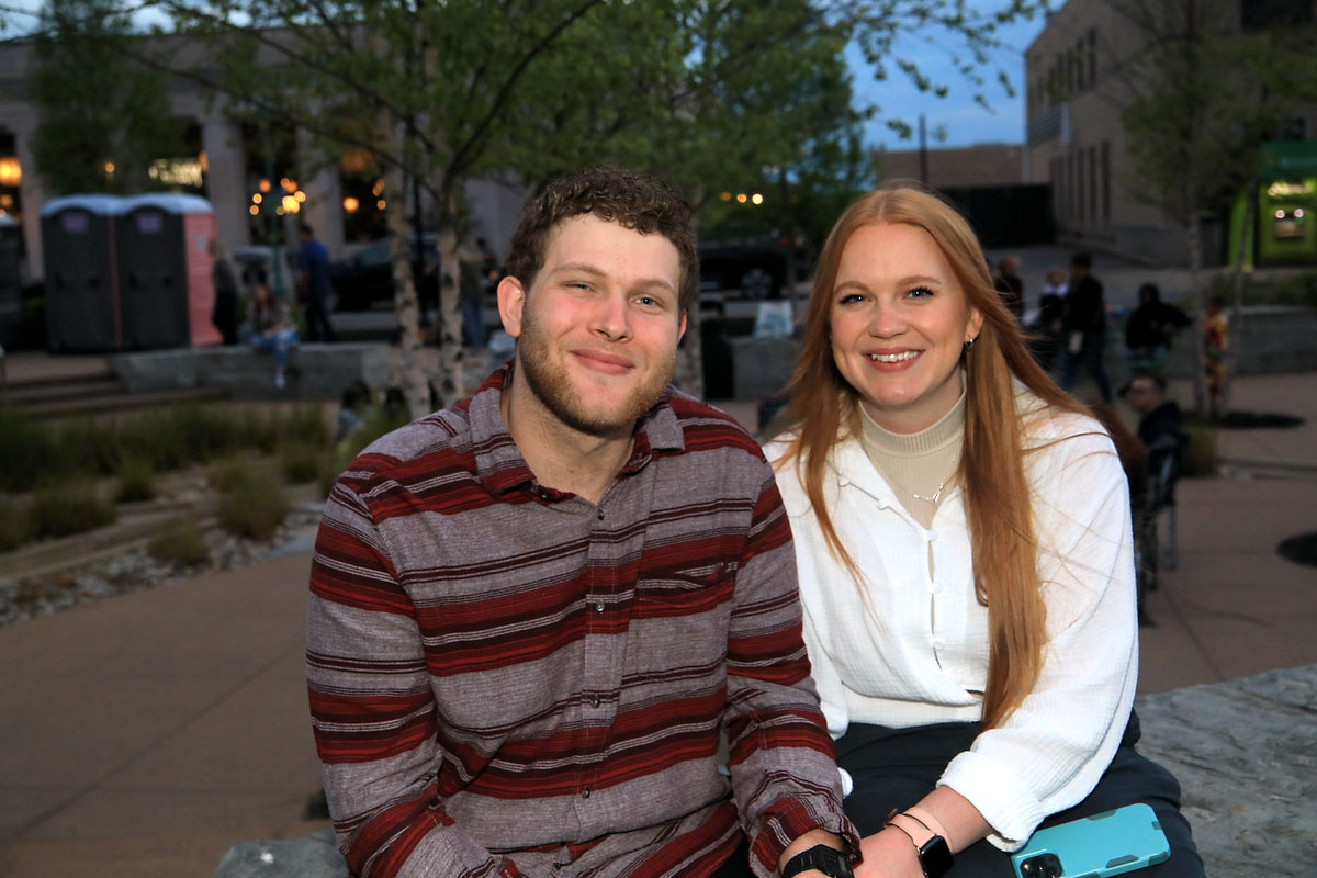 Matt Stell, Dalton Dover kick off 2023 Downtown @ Sundown season at Downtown Commons. (Clarksville Online) Matt Stell, Dalton Dover kick off 2023 Downtown @ Sundown season at Downtown Commons. (Clarksville Online)