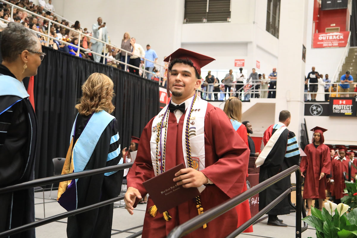 West Creek High School 2023 Commencement Ceremony. (Clarksville Online) West Creek High School 2023 Commencement Ceremony. (Clarksville Online)