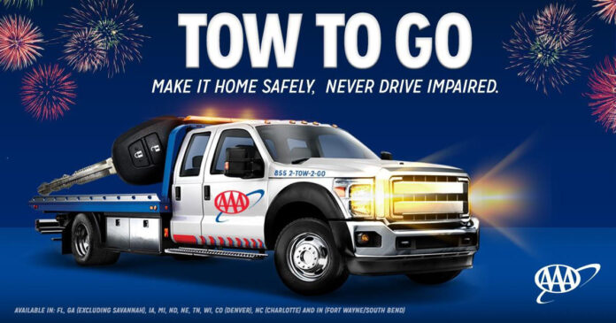 AAA July 4th Tow to Go