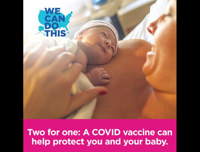 A COVID vaccine can help protect you and your baby.