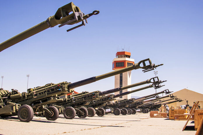 Howitzers Proving Very Effective Against Russians, United States Department of Defense Official Says. (Cpl. Austin Fraley, Marine Corps)