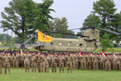 101st Airborne Division and Fort Campbell Change of Command ceremony at Fort Campbell’s Division Parade Field 20 July 2023 (12)