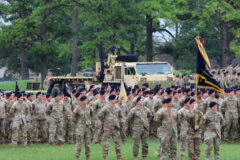 101st Airborne Division and Fort Campbell Change of Command ceremony at Fort Campbell’s Division Parade Field 20 July 2023 (14)