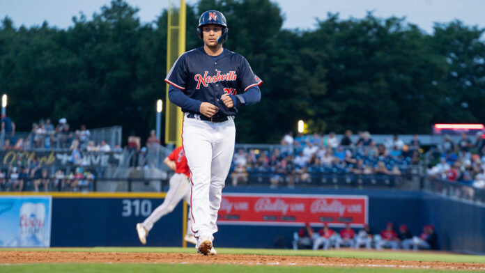 Jacksonville Jumbo Shrimp’s six-run third too much for Nashville Sounds to overcome in 9-5 defeat. (Nashville Sounds)
