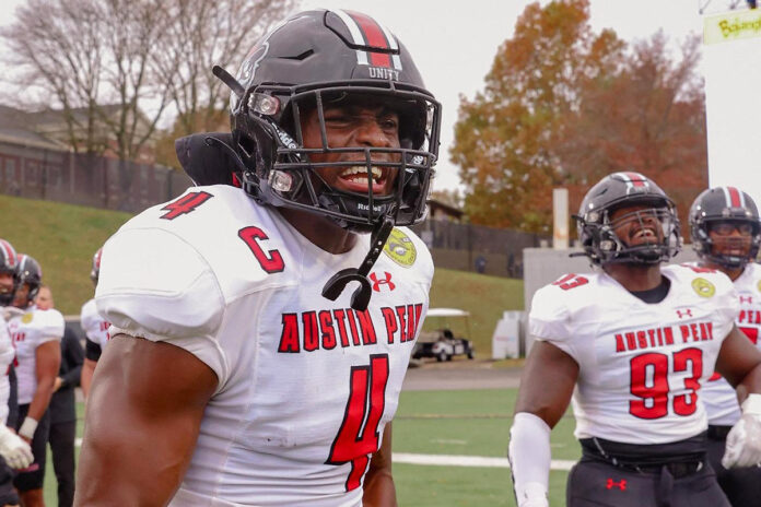Austin Peay State University Football. (APSU Sports Information)