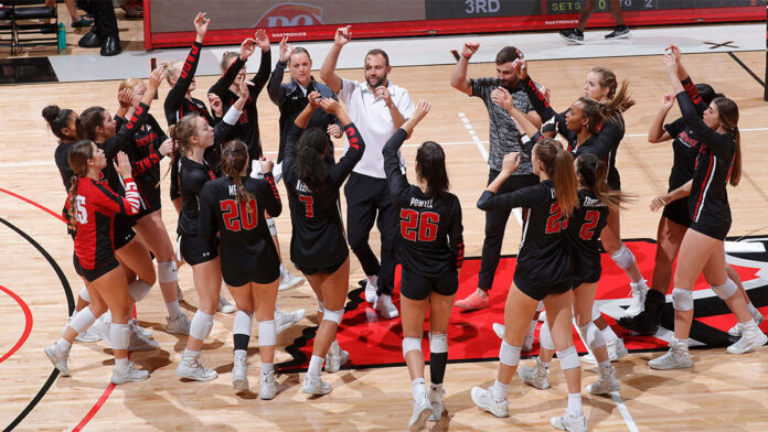 Austin Peay State University Volleyball. (APSU Sports Information)
