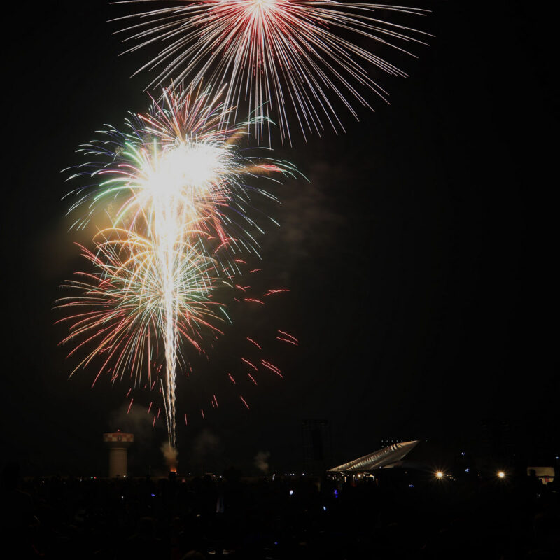 Fort Campbell’s Independence Day Celebration featured live music and a nearly 30-minute fireworks display. (Clarksville Online)