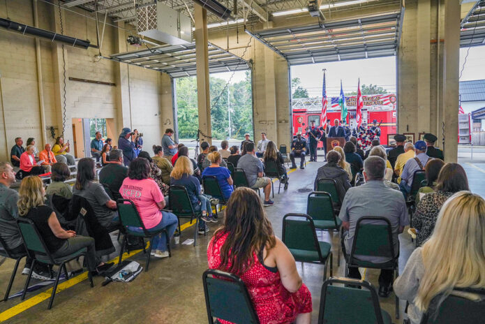 Clarksville Fire Rescue 9-11 Ceremony.