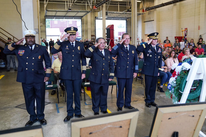 Clarksville Fire Rescue 9-11 Ceremony.