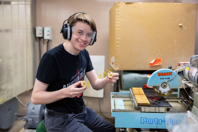 Austin Peay State University undergraduate student Marc Donegan. (Sean McCully, APSU)