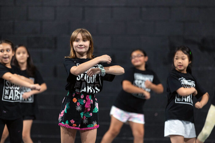 Students showcase a dance routine at Austin Peay State University's Trahern Theatre during this year's CSA Summer Arts Camp. (APSU)